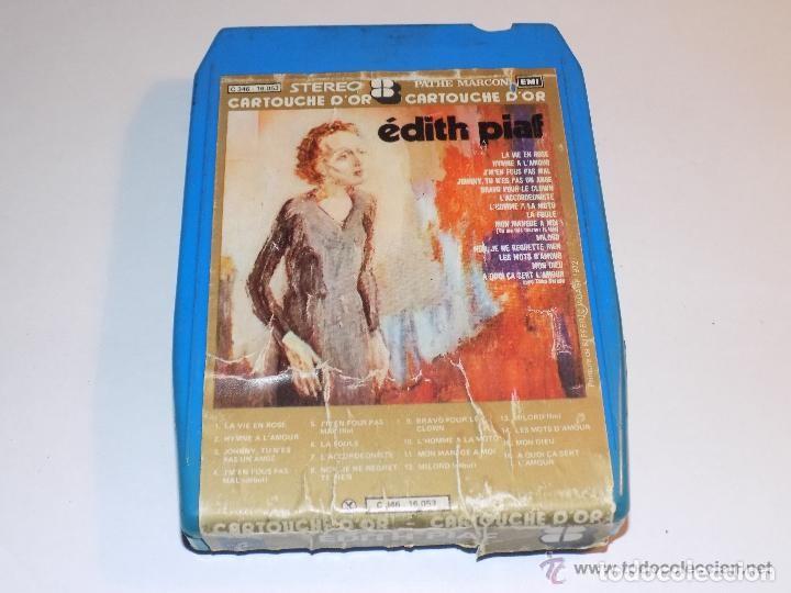 Casetes antiguos: Edith Piaf - Catouche D&acute;Or (Emi, 1972) - cartucho 8 pistas ed. Francia