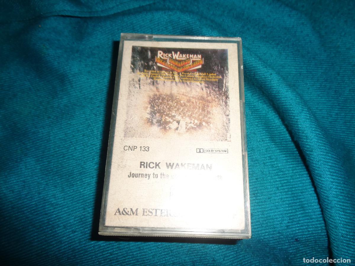 Casetes antiguos: RICK WAKERMAN. JOURNEY TO THE CENTRE OF THE EARTH. A & M, 1983. SPAIN. CASETE(#)