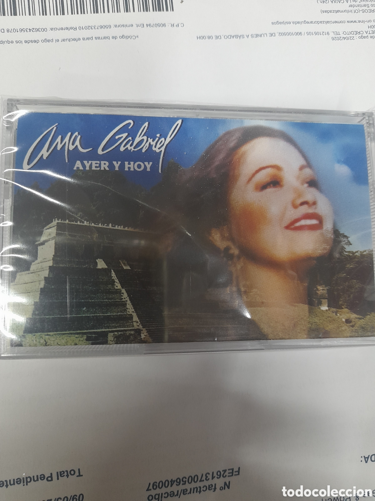 Casetes antiguos: ANA GABRIEL. AYER Y HOY. - Foto 1