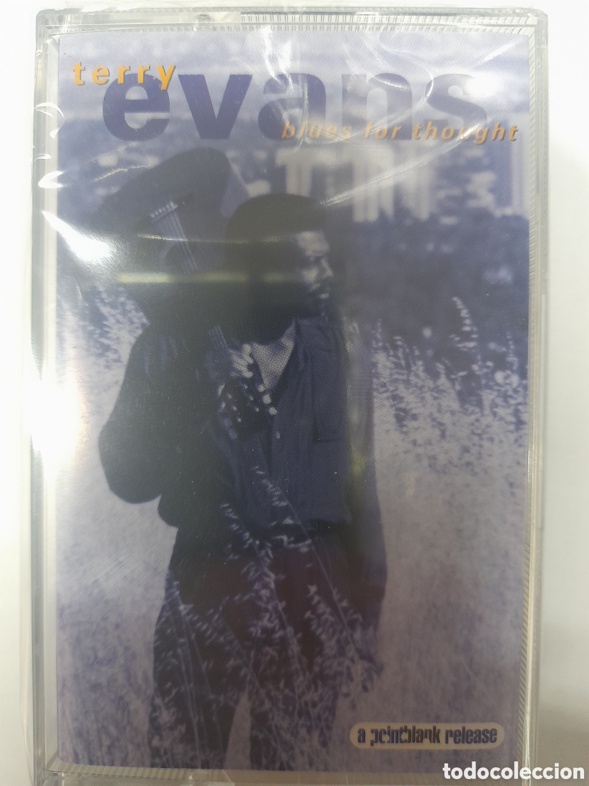Casetes antiguos: TERRY EVANS. BLUES FOR THOUGHT. - Foto 1