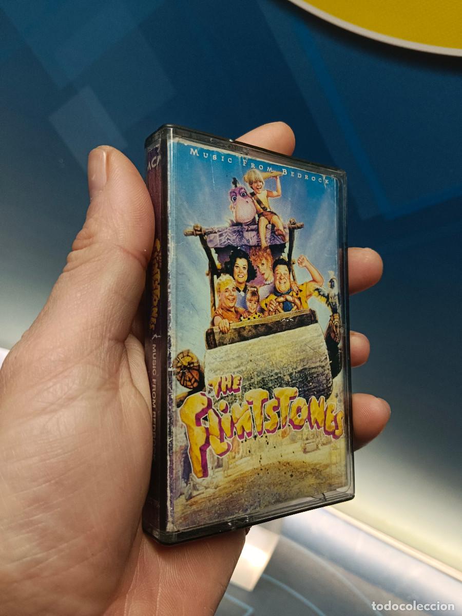 Casetes antiguos: casete los picapiedra, banda sonora original The Flintstones