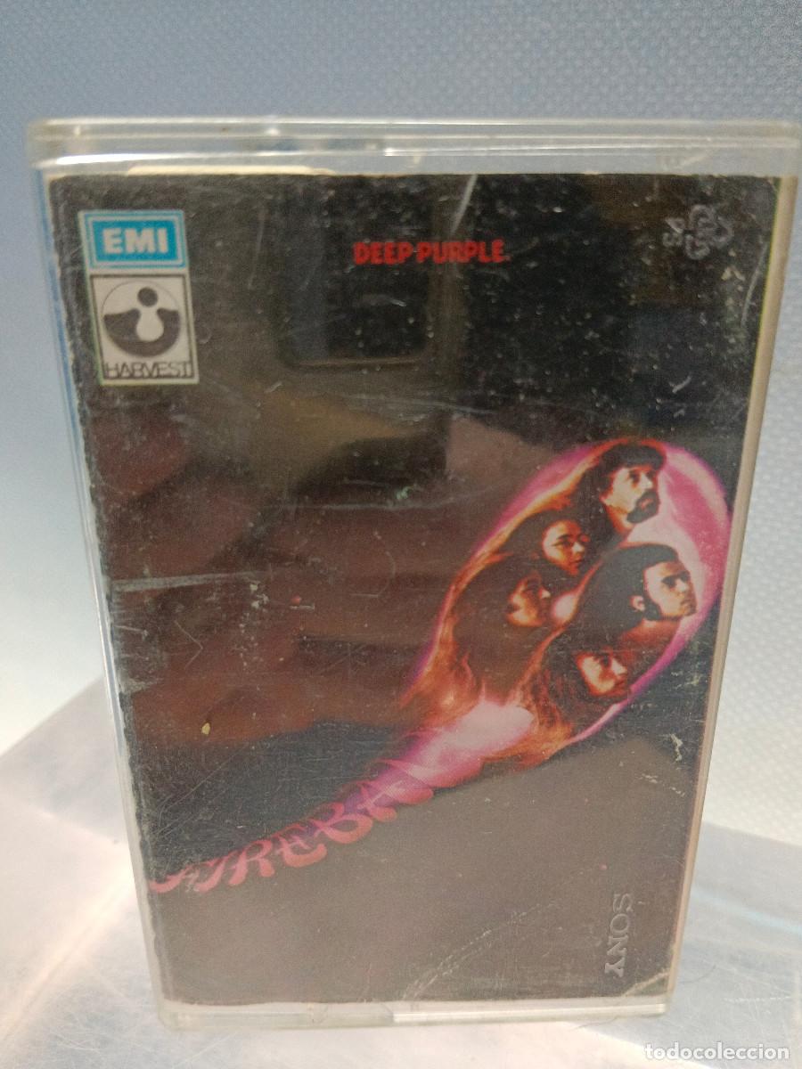 Casetes antiguos: casete DEEP PURPLE - FIREBALL - CASETE 1971