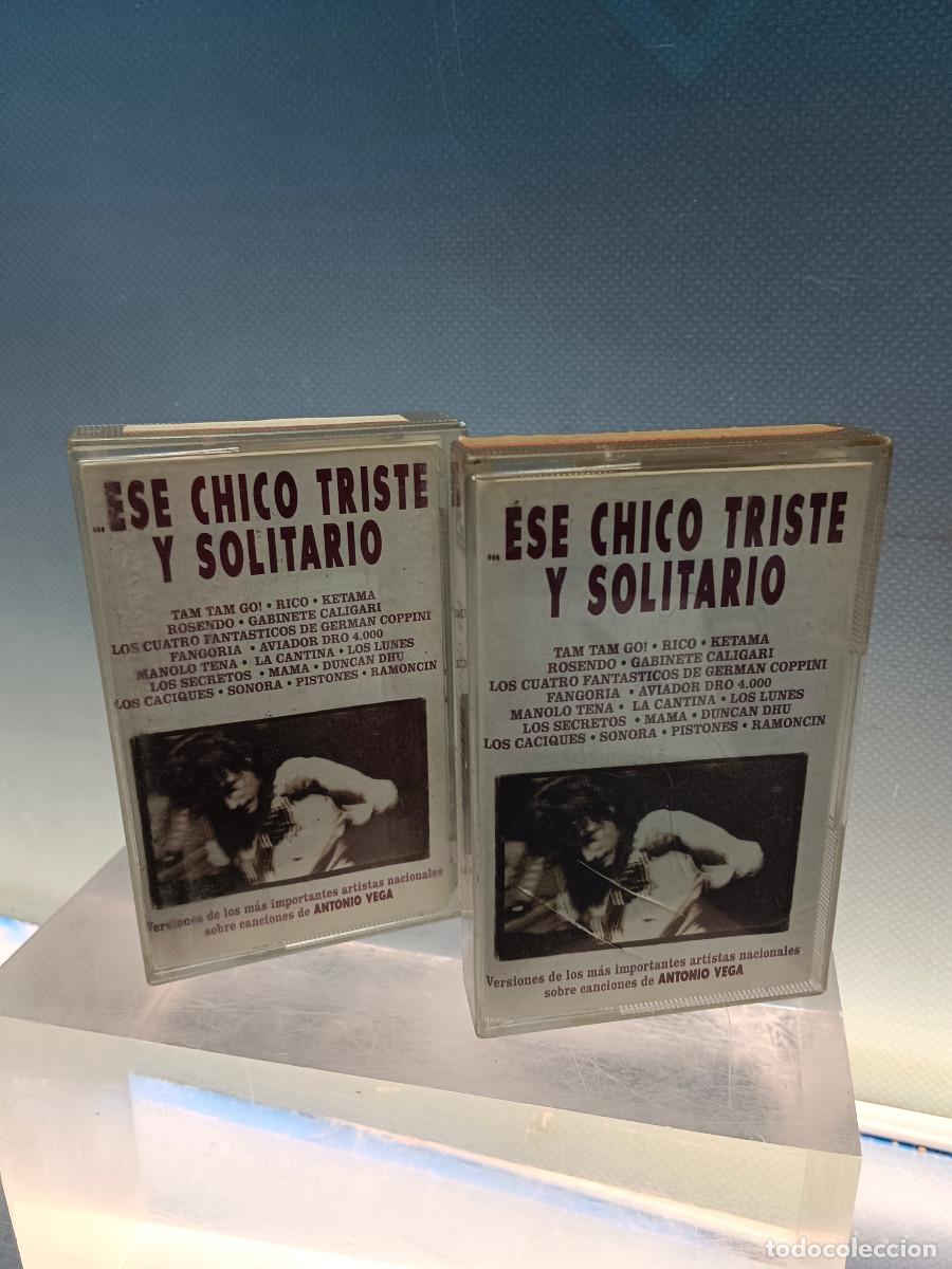 Casetes antiguos: casete, varios artistas, CASETE DOBLE AREA CREATIVA 1994 ANTONIO VEGA ,ESE CHICO TRISTE y SOLITARIO