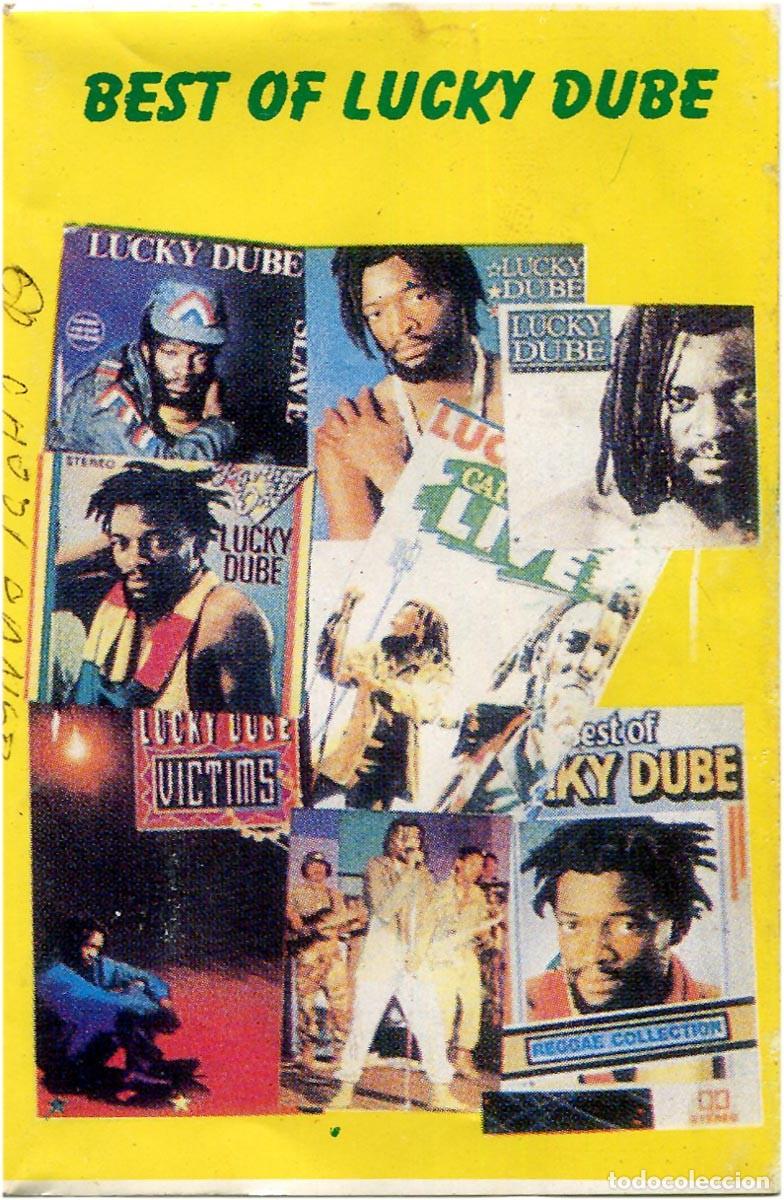 Casetes antiguos: Lucky Dube &lrm;&ndash; Best Of Lucky Dube - Cassette - Not On Label &lrm;2173 - VG+/VG