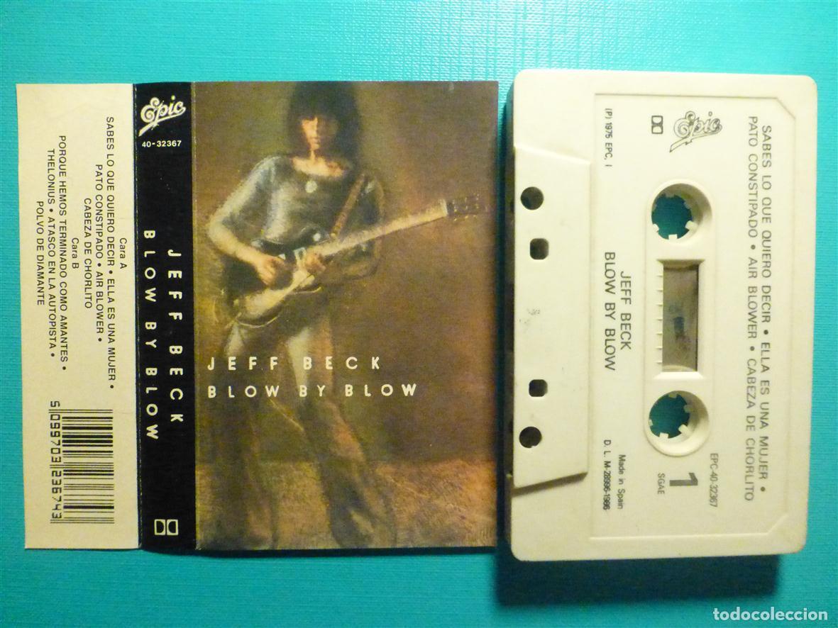 Casetes antiguos: Cinta Cassette, Casete - Jeff Beck - Slow by Slow - Epic 1986 - Heavy Metal _ Rock Duro
