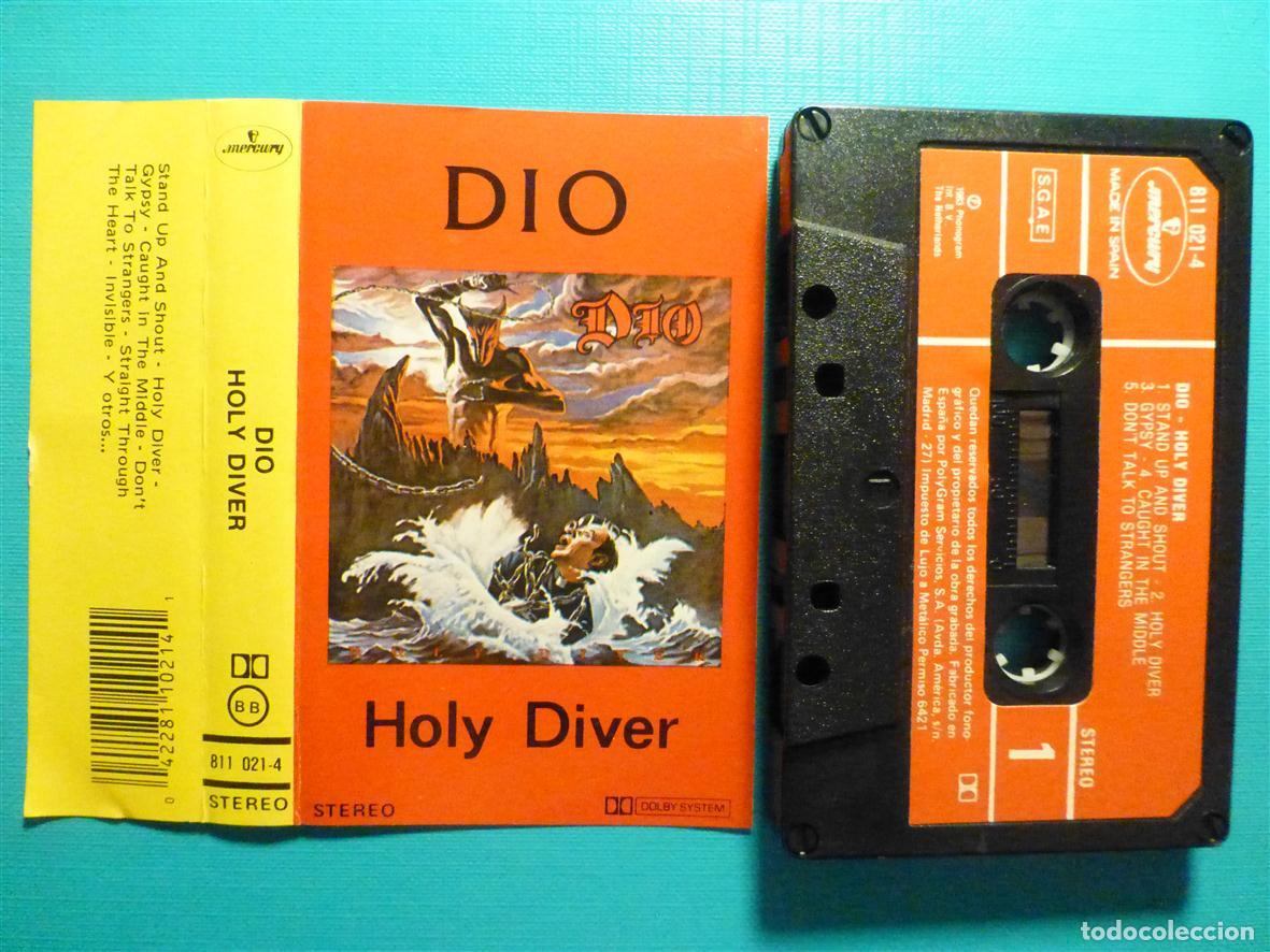 Casetes antiguos: Disco Vinilo Long Play LP - Dio - Holy Diver - Mercury 1983 - Heavy Metal, Rock Duro
