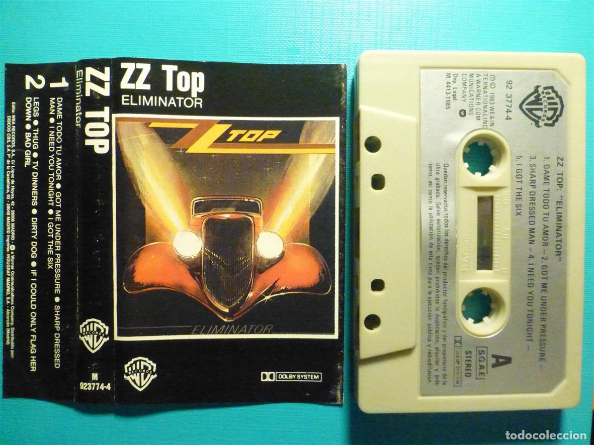 Casetes antiguos: Disco Vinilo Long Play LP - ZZ Top - Eliminator - Wea Warner 1983 - Heavy Metal, Rock Duro