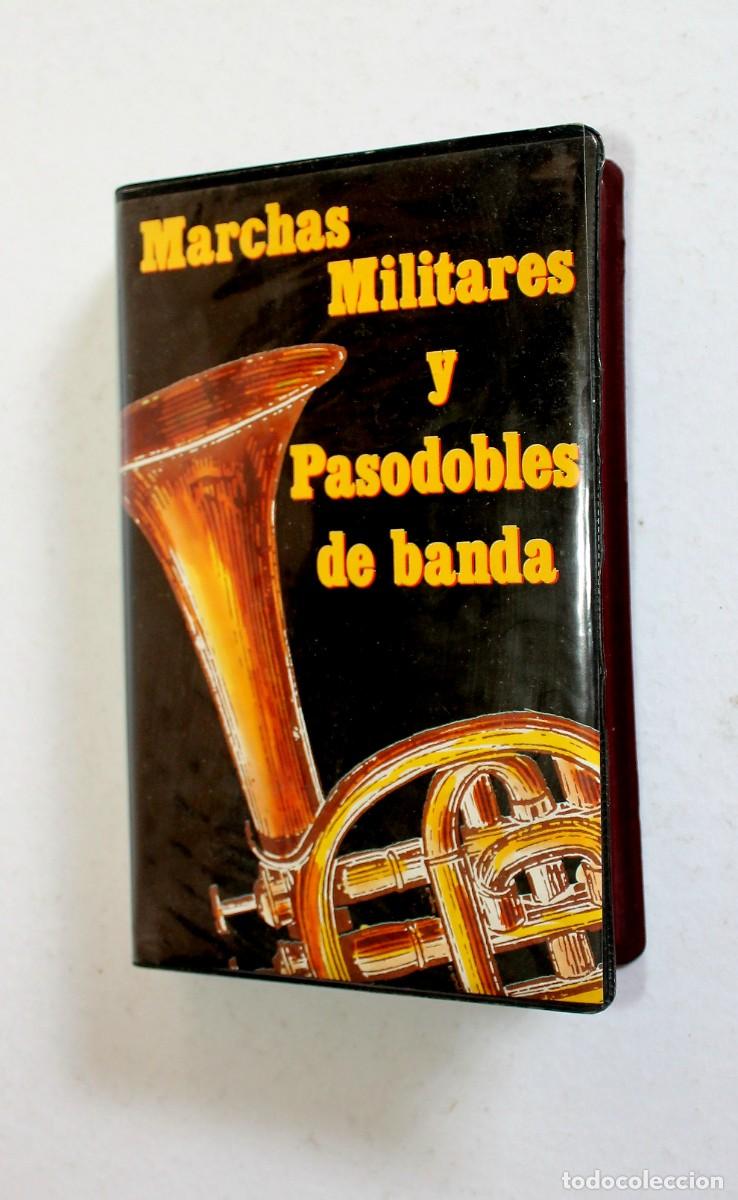 Casetes antiguos: LOTE 4 CASSETTES - Marchas Militares y Pasodobles de banda - Club amigos de la Buena Musica