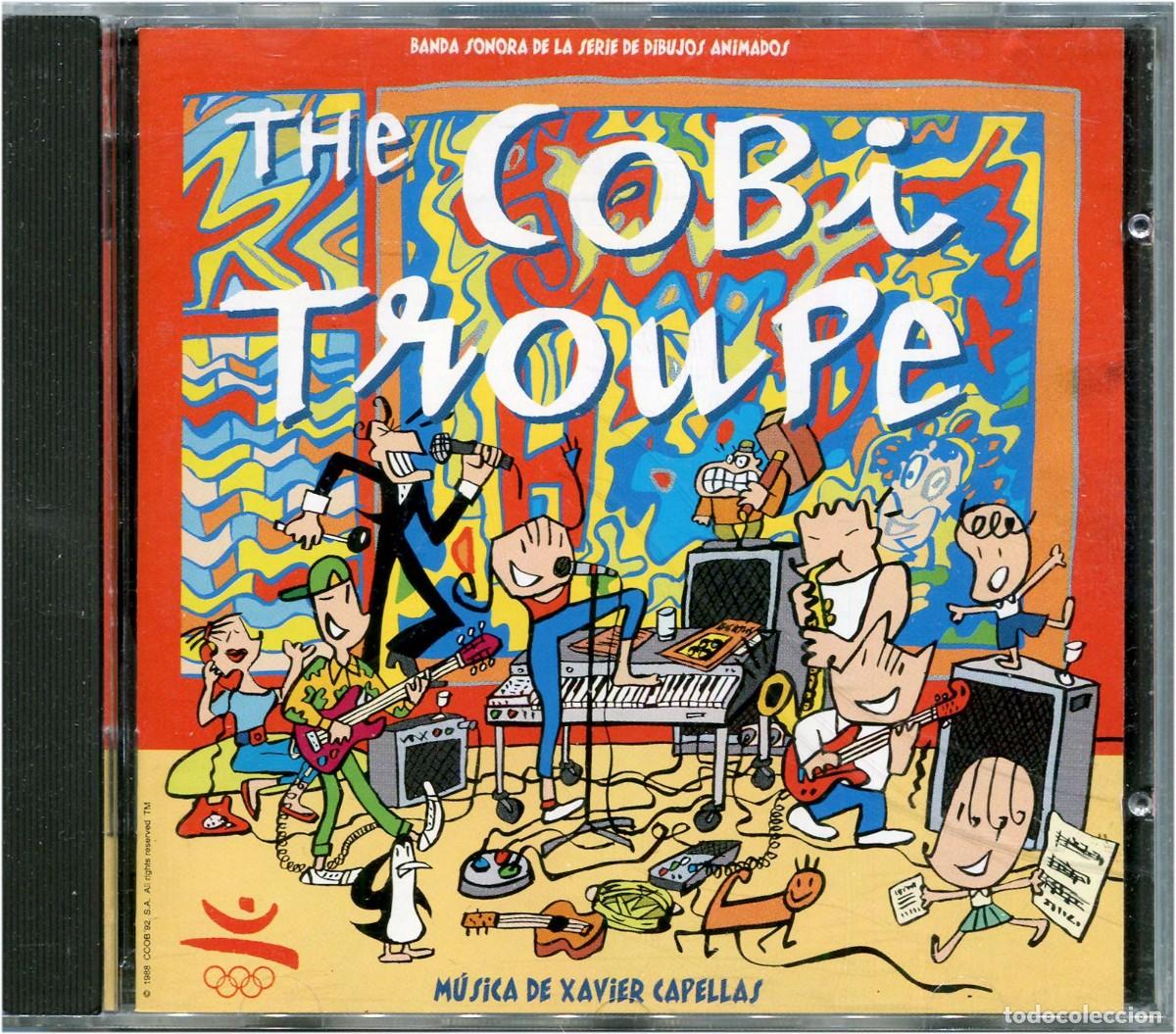 Casetes antiguos: Xavier Capellas - The Cobi Troupe - BSO de la Serie De Dibujos Animados - CD Spain 1992 - PDI