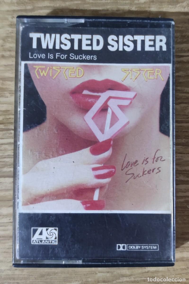 Casetes antiguos: Cassette Twisted Sister - Love is for Suckers (1987) ed. espa&ntilde;ola
