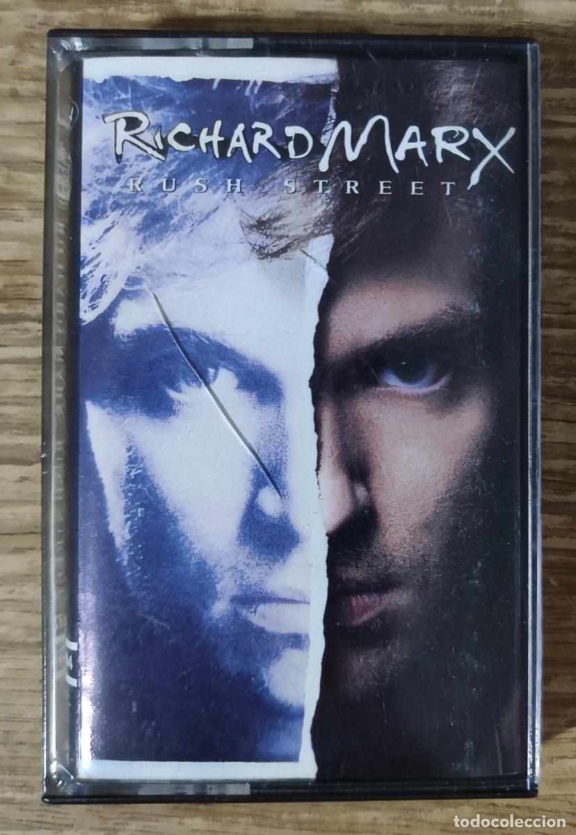 Casetes antiguos: Cassette Richard Marx - Rush Street (1991) ed. espa&ntilde;ola