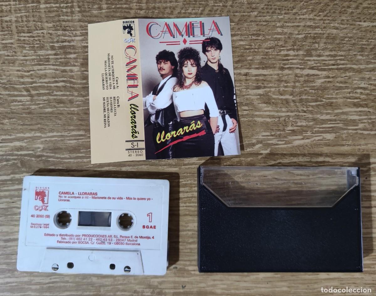 Casetes antiguos: Cassette Camela - Llorar&aacute;s (1994) - Foto 2