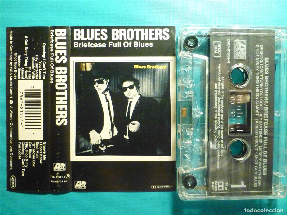 Casetes antiguos: Cinta Cassette, Casete - Blues Brothers - Briefcase Full Of Blues - Atlantic - Blues Rock Metal