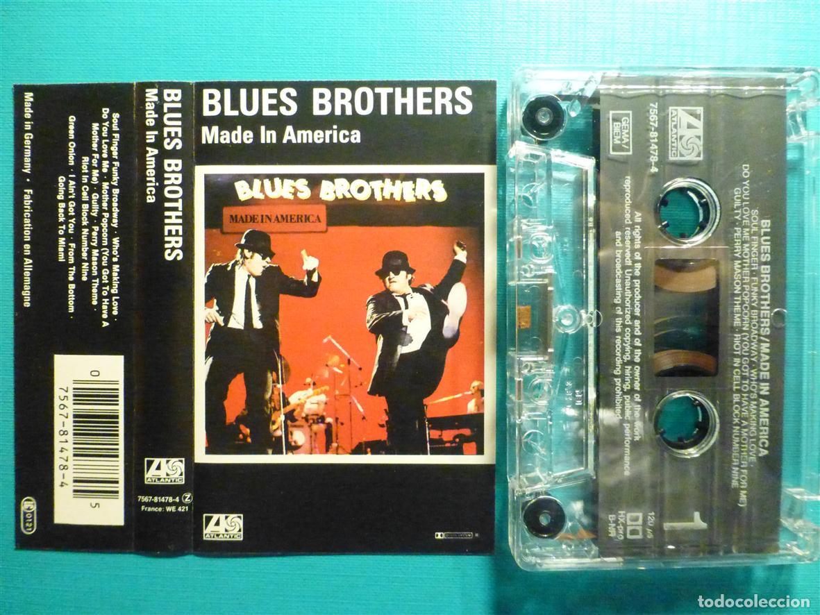 Casetes antiguos: Cinta Cassette, Casete - Blues Brothers - Made in America - Atlantic - Blues Rock Metal