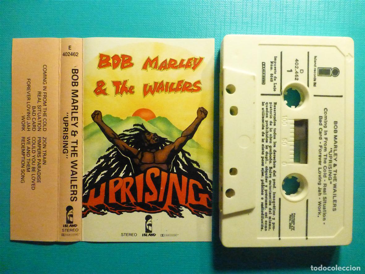 Casetes antiguos: Cinta Cassette, Casete - Bob Marley & The Wailers - Uprising - Island Records 1980