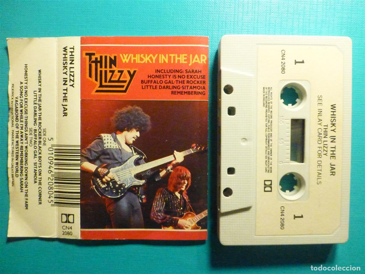 Casetes antiguos: Cinta Cassette, Casete - Thin Lizzi - Whisky in the Jar - CN4 2080 - Hard Rock, Heavy Metal