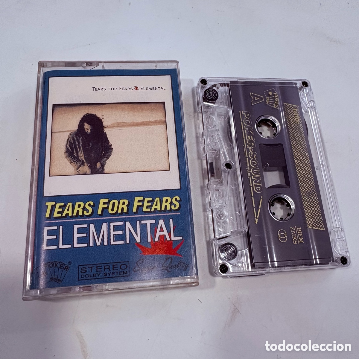 Casetes antiguos: cinta cassette tears for fears elemental edicion polonia
