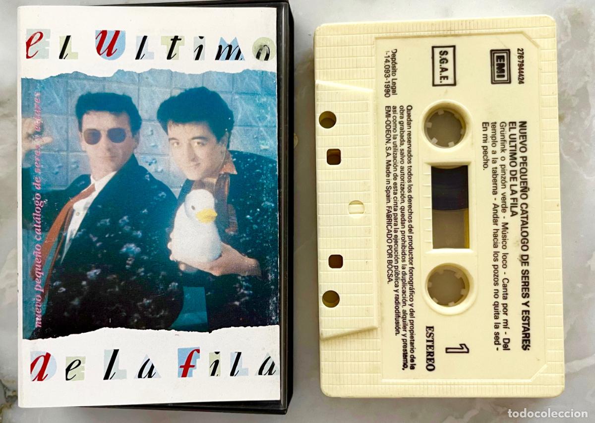 Casetes antiguos: EL ULTIMO DE LA FILA. NUEVO PEQUE&Ntilde;O CATALOGO DE SERES Y ESTARES. CASETE 1&ordf; EDICION 1990