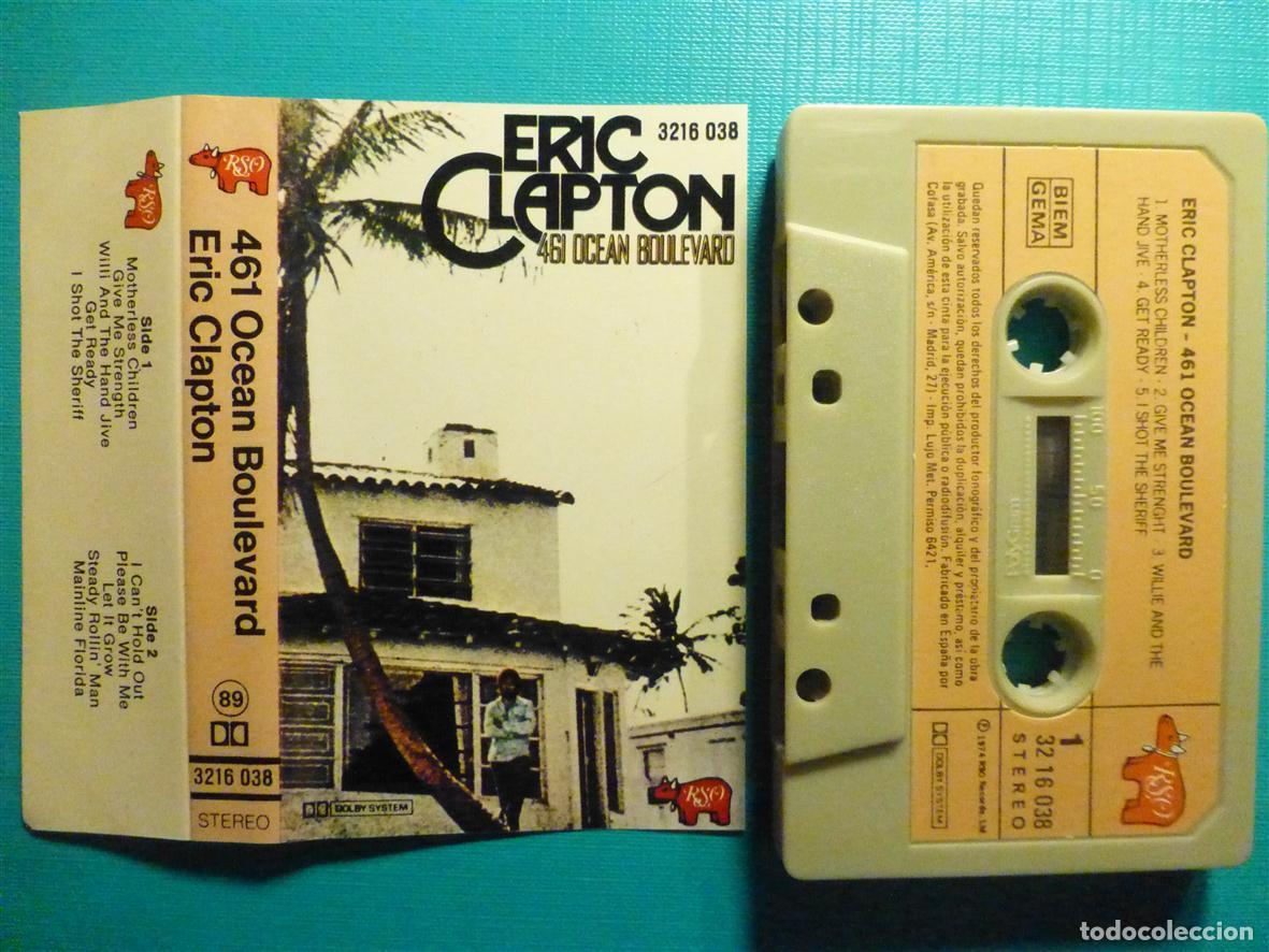 Casetes antiguos: Cinta Cassette, Casete - Eric Clapton - 461 Ocean Bullevard - RSO 1974 - Hard Rock