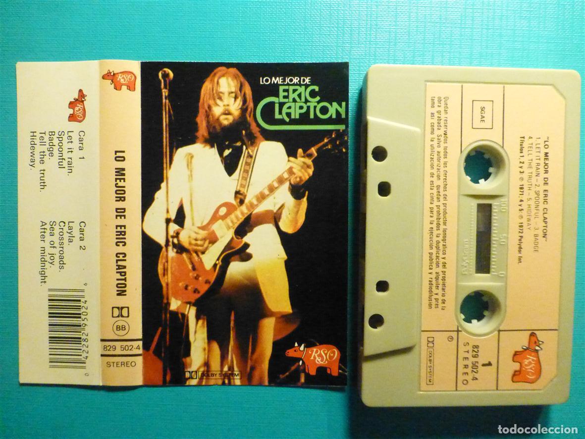 Casetes antiguos: Cinta Cassette, Casete - Eric Clapton - Lo mejor de - RSO 1975 - Pop Rock
