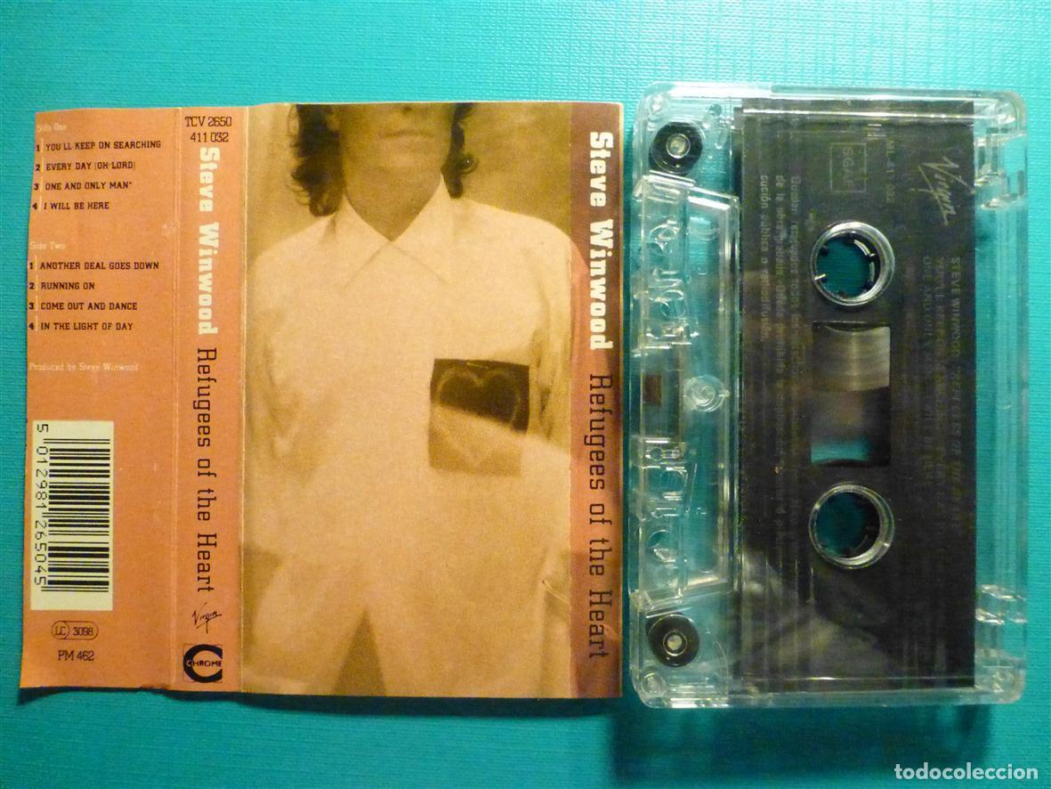 Casetes antiguos: Cinta Cassette, Casete - Steve Winwood - Refugees of the Heart - Virgin 1990 -