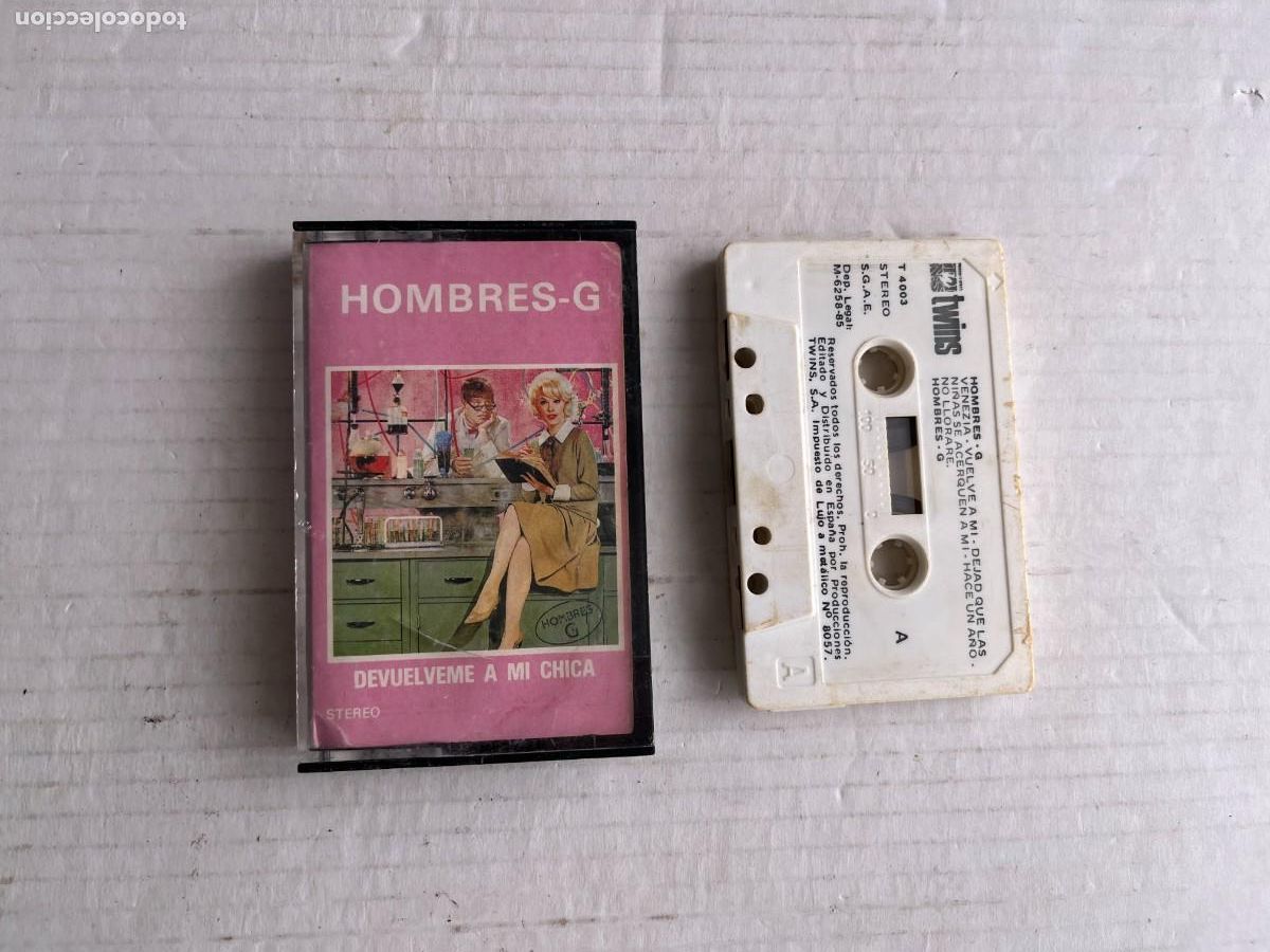 Casetes antiguos: HOMBRES G DEVUELVEME A MI CHICA - CITNA CASETE CASSETTE KREATEN