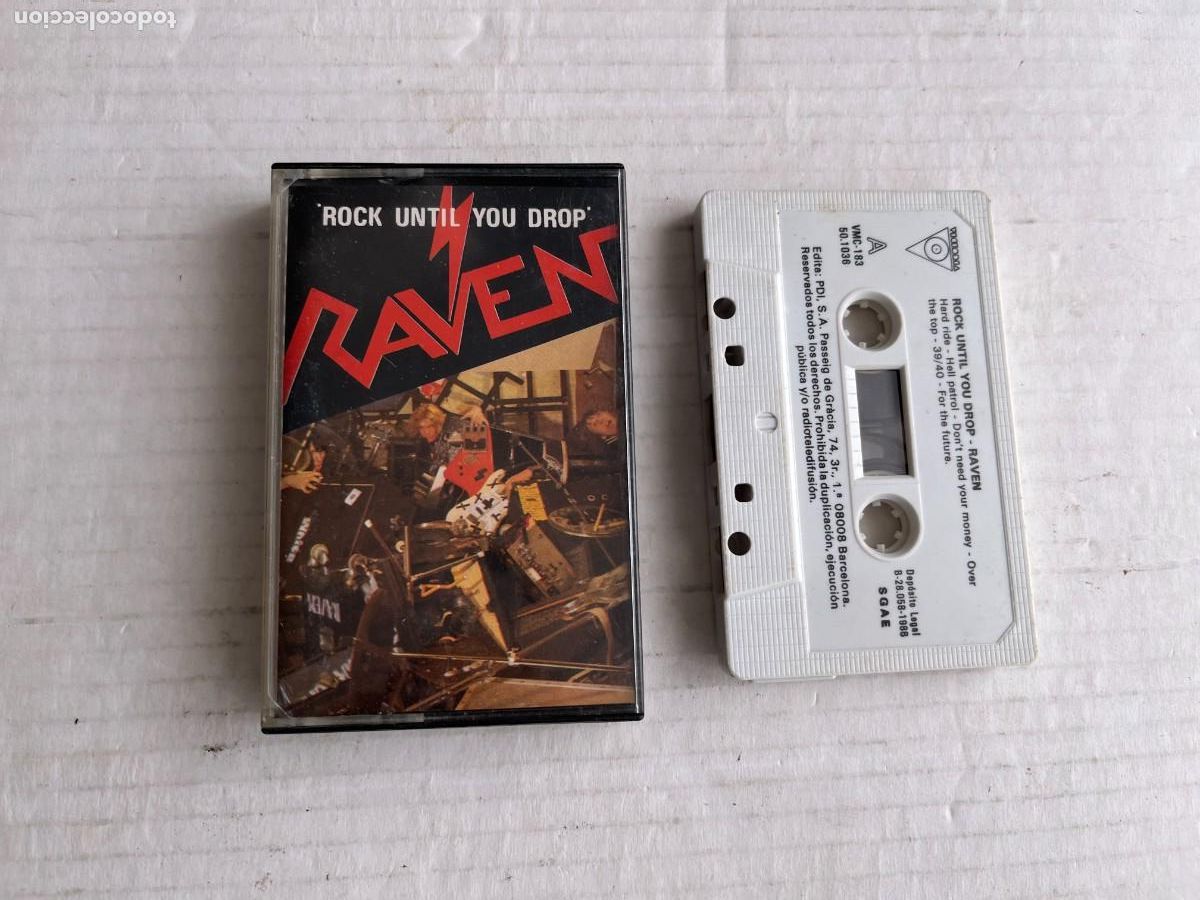 Casetes antiguos: RAVEN ROCK UNTIL YOU DROP- CITNA CASETE CASSETTE KREATEN
