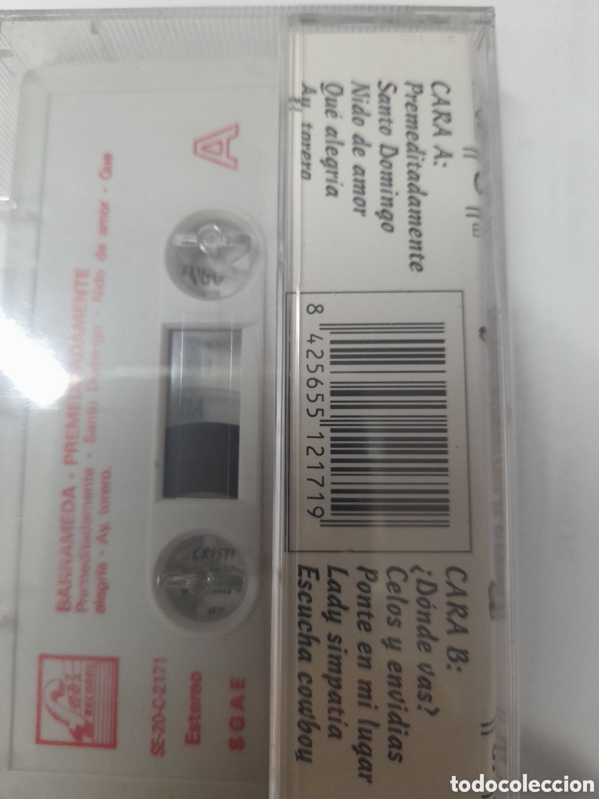 Casetes antiguos: BARRAMEDA. Premeditadamente - Foto 2