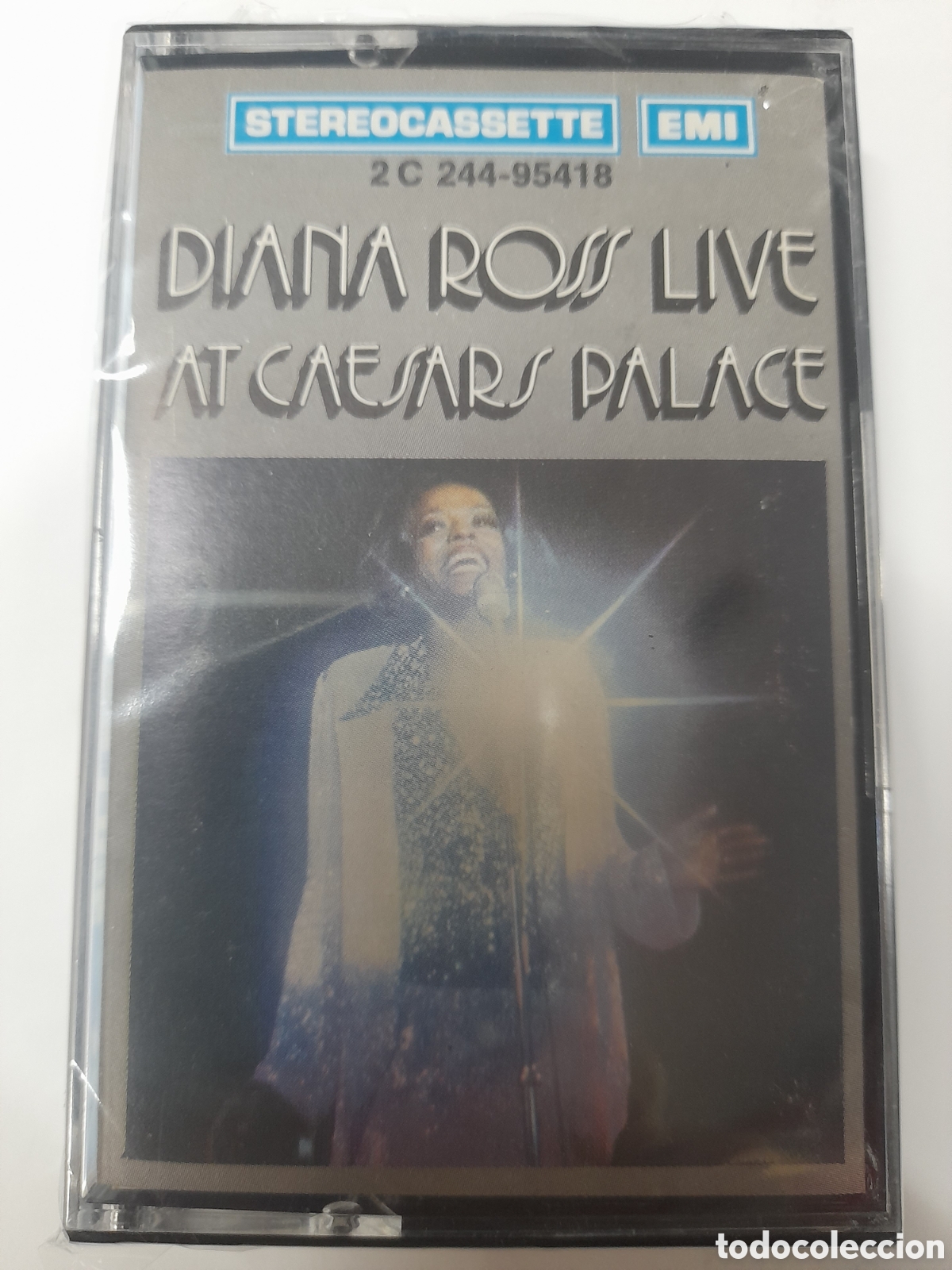 Casetes antiguos: DIANA ROSS LIVE. AT CAESARS PALACE. - Foto 1