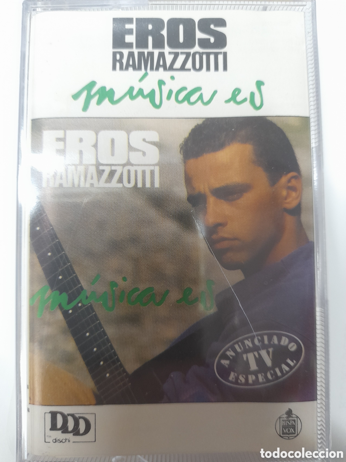 Casetes antiguos: EROS RAMAZZOTTI. M&uacute;sica es.