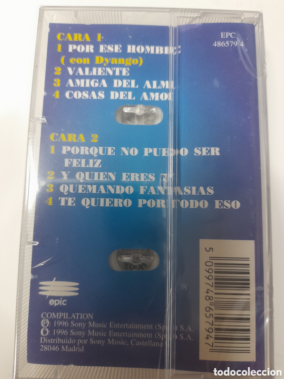 Casetes antiguos: PIMPINELA. VALIENTE. - Foto 2