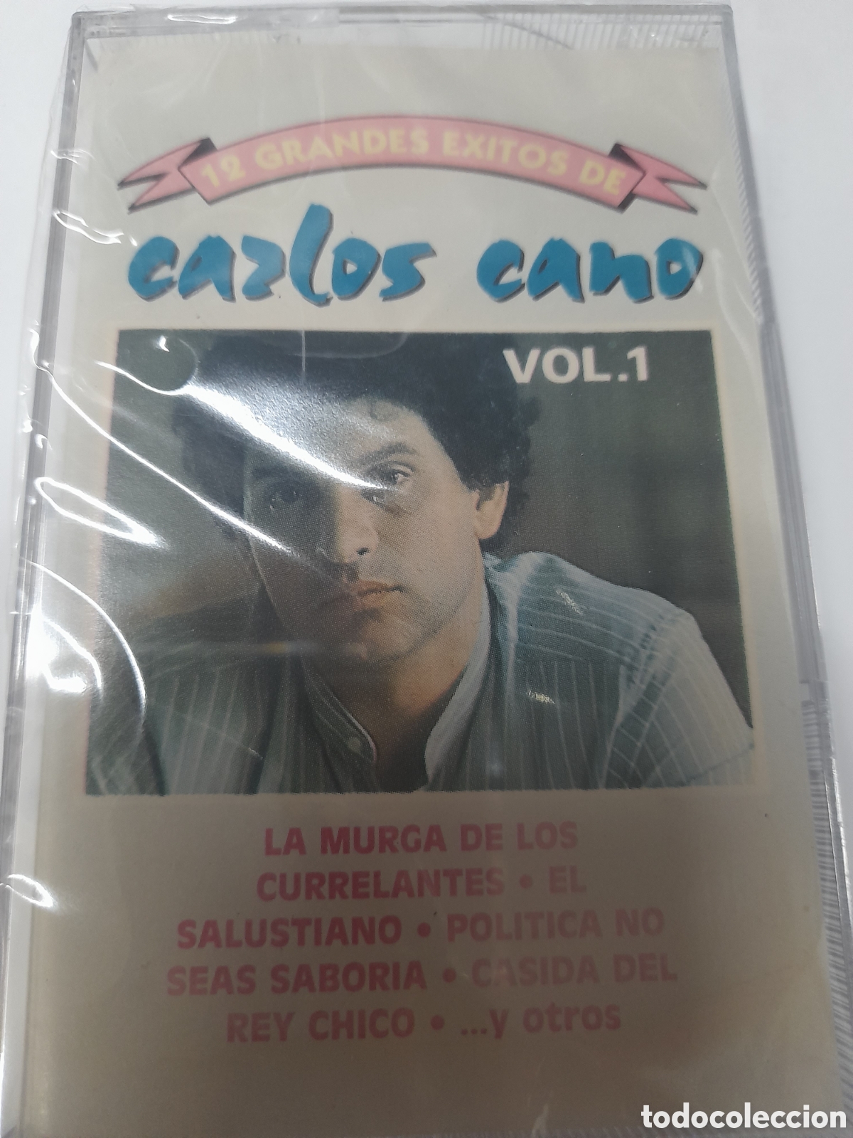 Casetes antiguos: CARLOS CANO. 12 Grandes &Eacute;xitos. Vol I - Foto 1