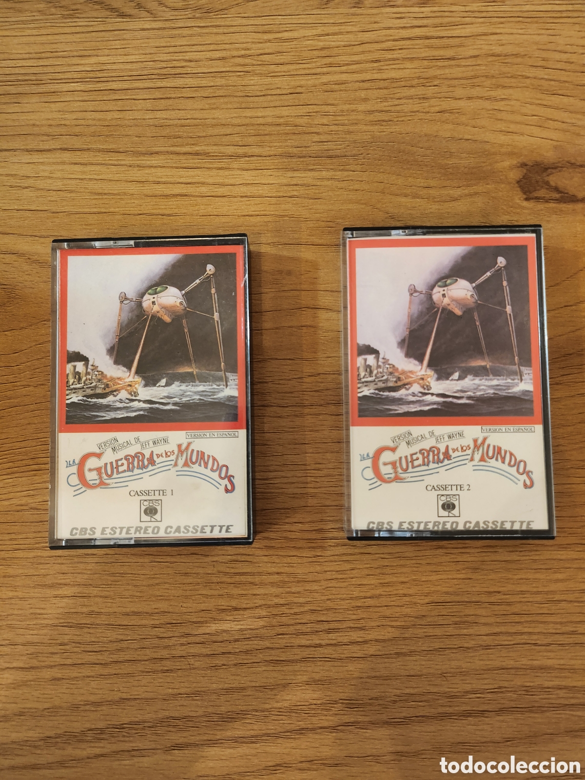 Casetes antiguos: Cassettes La guerra de los mundos