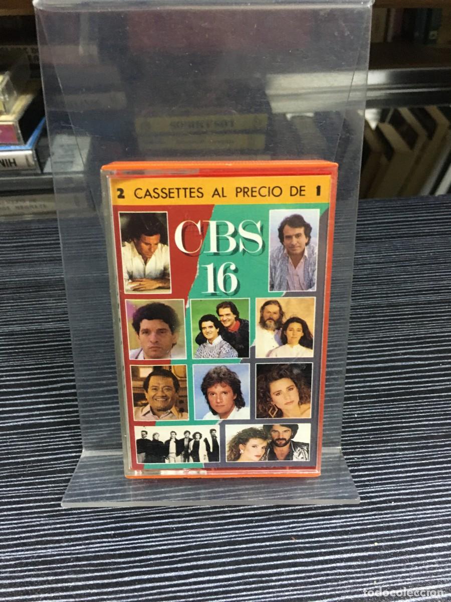 Casetes antiguos: CBS 16 - 2 Cassettes al precio de 1 (Recopilatorio de &eacute;xitos)