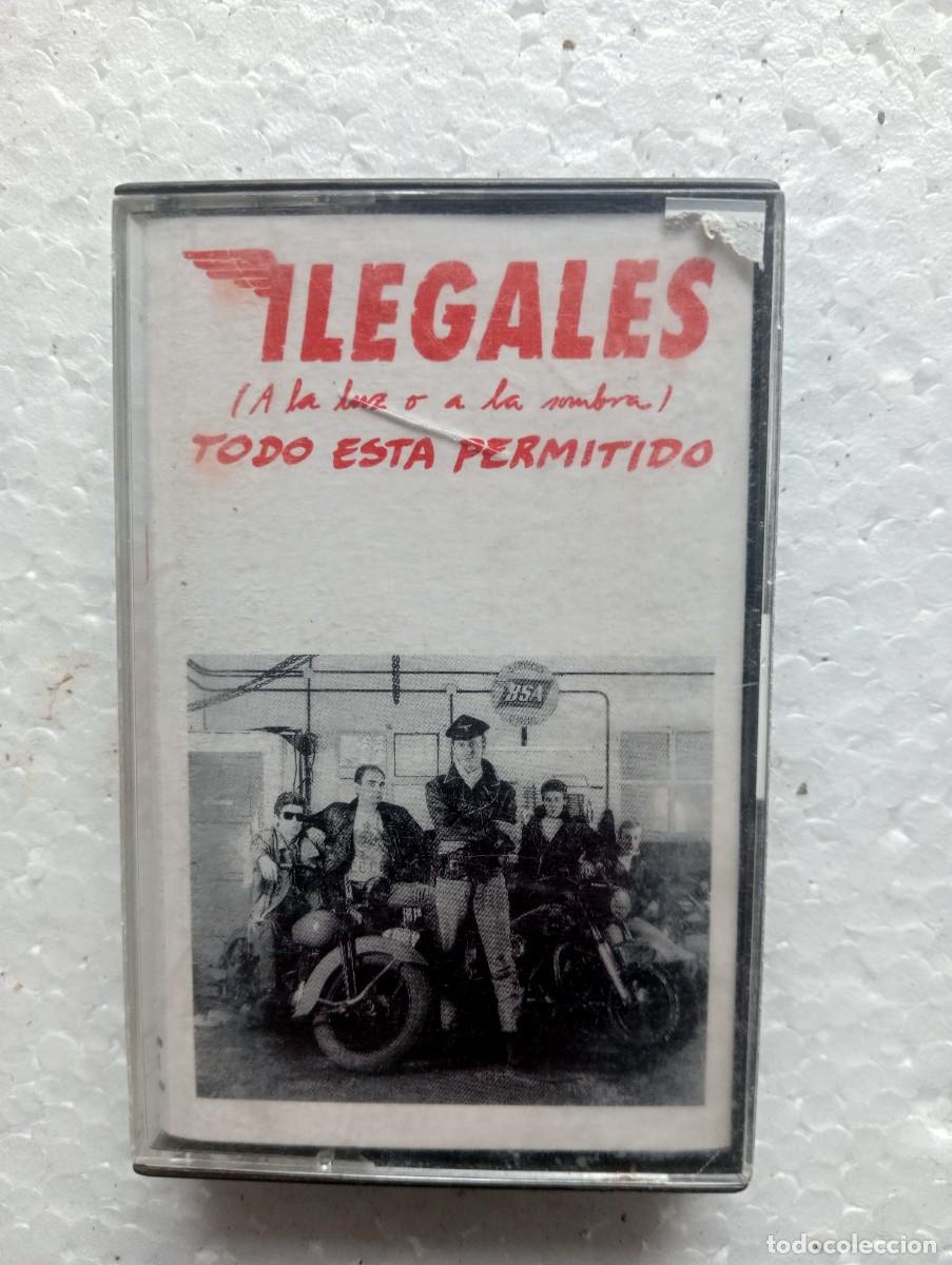 Casetes antiguos: Ilegales - Todo Est&aacute; Permitido (Cass, Album) 1990