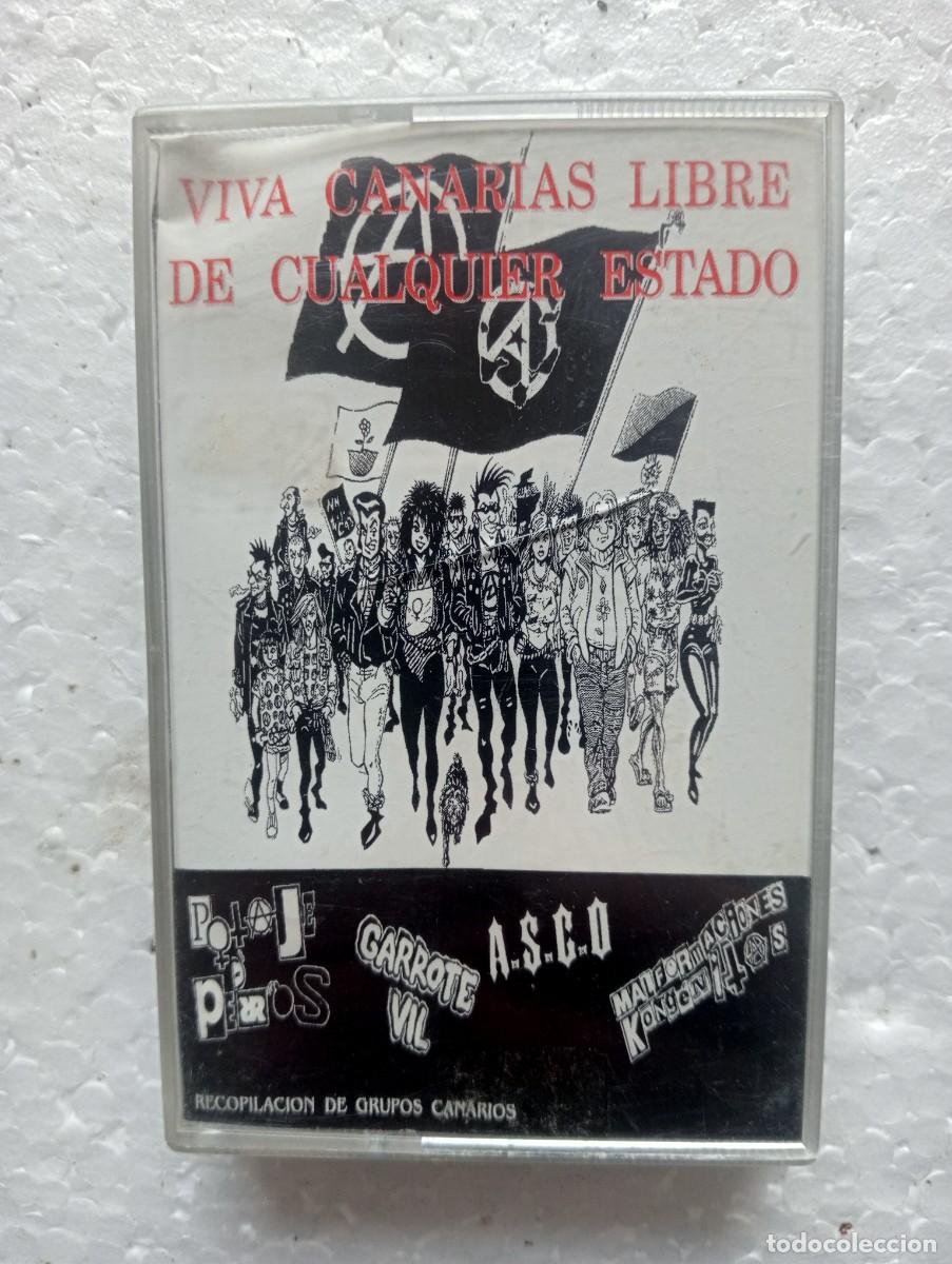 Casetes antiguos: Various - Viva Canarias Libre De Cualquier Estado (Cass, Comp) 1993