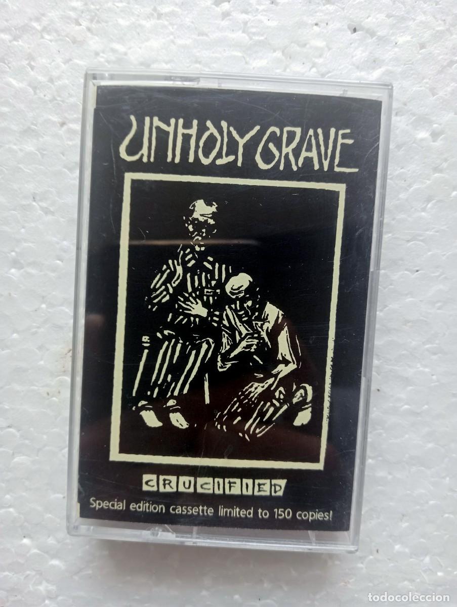 Casetes antiguos: Unholy Grave - Crucified (Cass, Album, Ltd) 1996