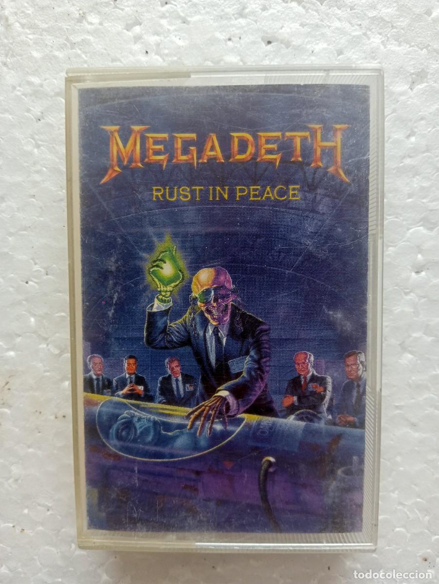 Casetes antiguos: Megadeth - Rust In Peace (Cass, Album) 1990