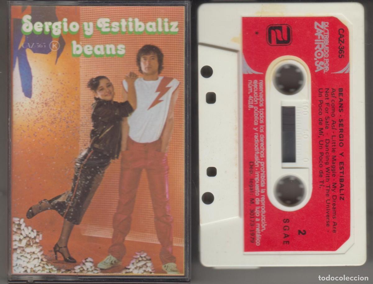 Casetes antiguos: Sergio y Estib&aacute;liz cassette Beans 1979 Mocedades