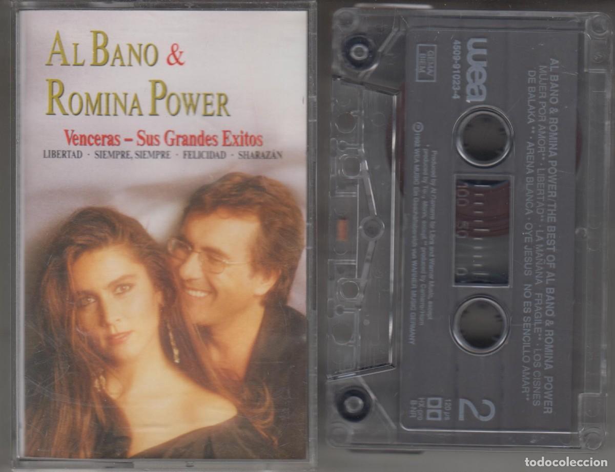 Casetes antiguos: AL BANO & ROMINA POWER cassette VENCERAS - GRANDES EXITOS 1992 Germany