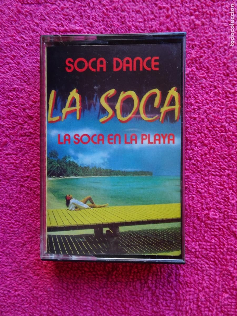 Casetes antiguos: Cuba Trinidad soca dance la soca en la playa 1990 perfil casette