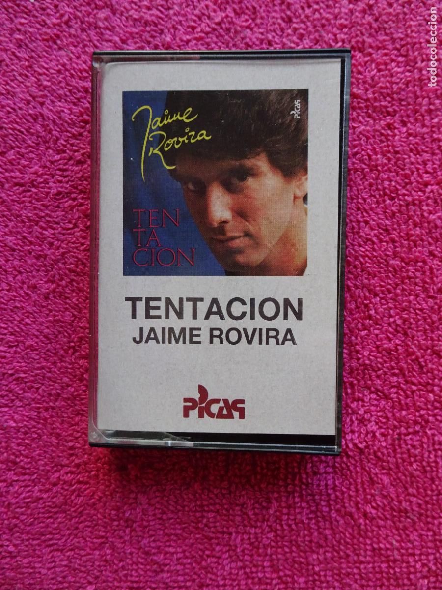 Casetes antiguos: jaime rovira tentaci&oacute;n 1986 picap casette