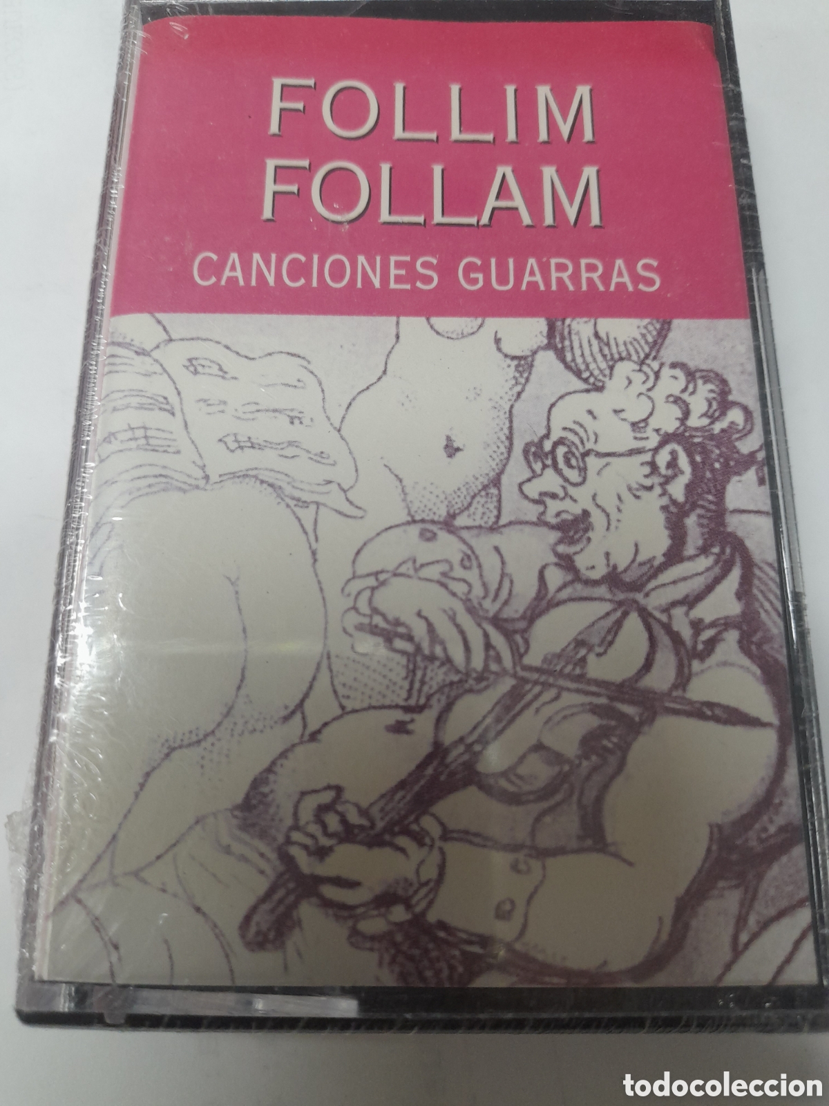 Casetes antiguos: FOLLIN FOLLAN. CANCIONES GUARRAS.
