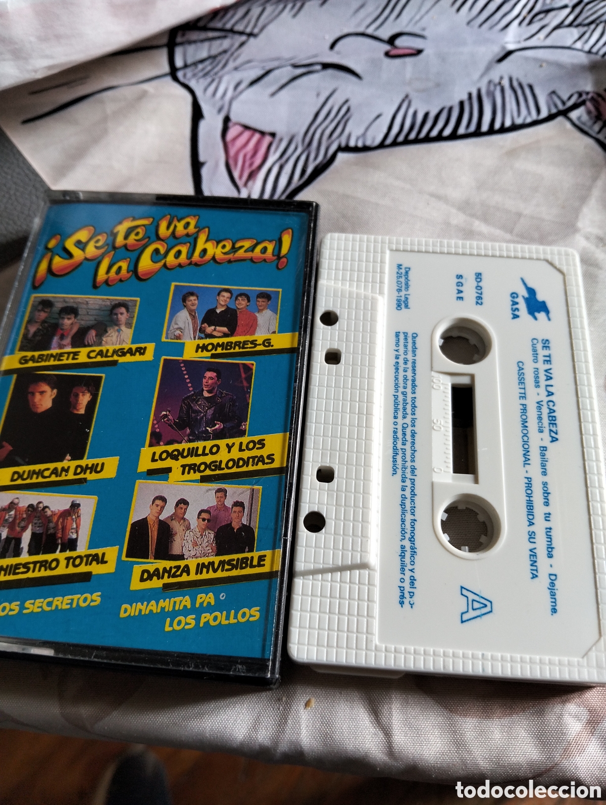 Casetes antiguos: CASSETTE SE TE VA LA CABEZA