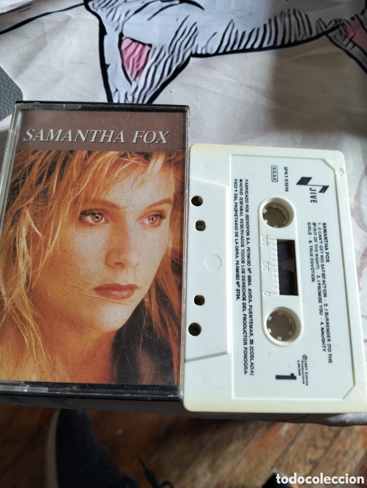 Casetes antiguos: Cassette Samantha fox - Foto 1