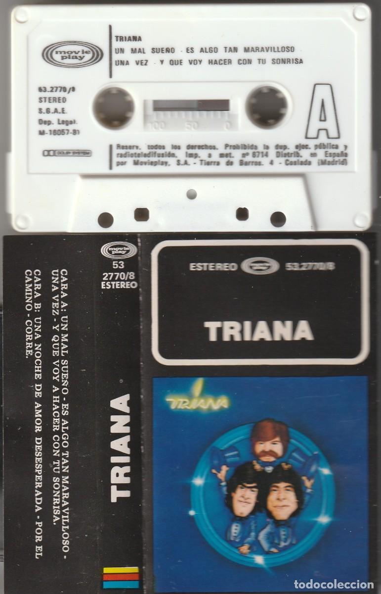 Casetes antiguos: TRIANA - TRIANA (CASSETTE MOVIEPLAY 1981)