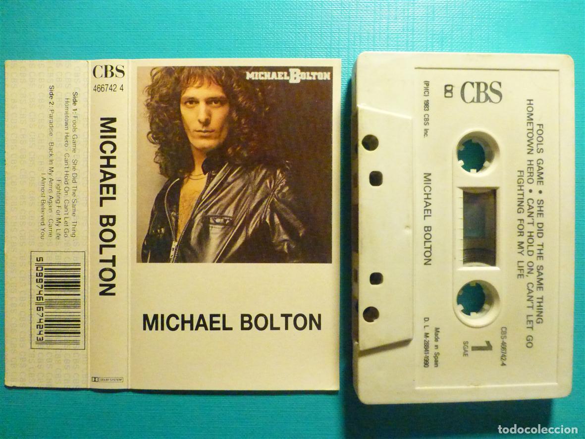 Casetes antiguos: Cinta Cassette, Casete - Michael Bolton - CBS 1990 - Rock
