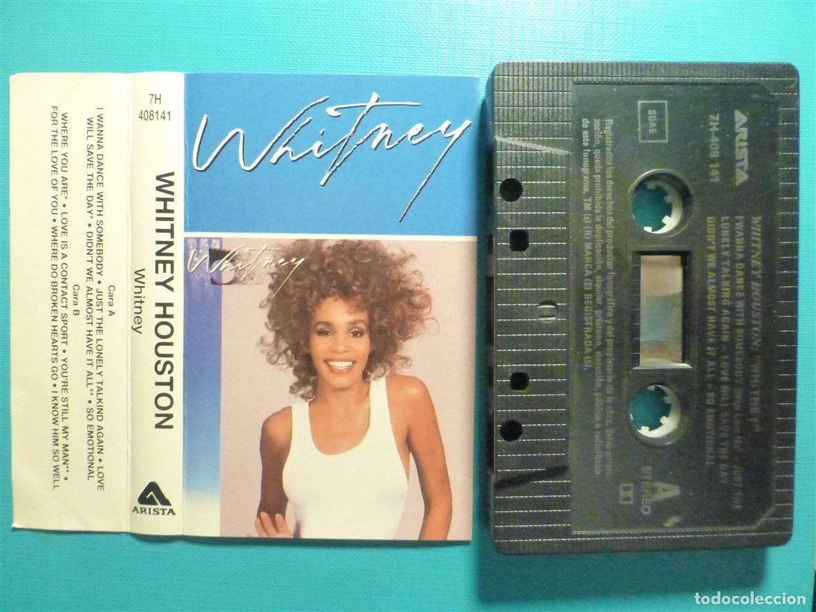 Casetes antiguos: Cinta Cassette, Casete - Whitney Houston - Whitney - Arista 1987 - Rock