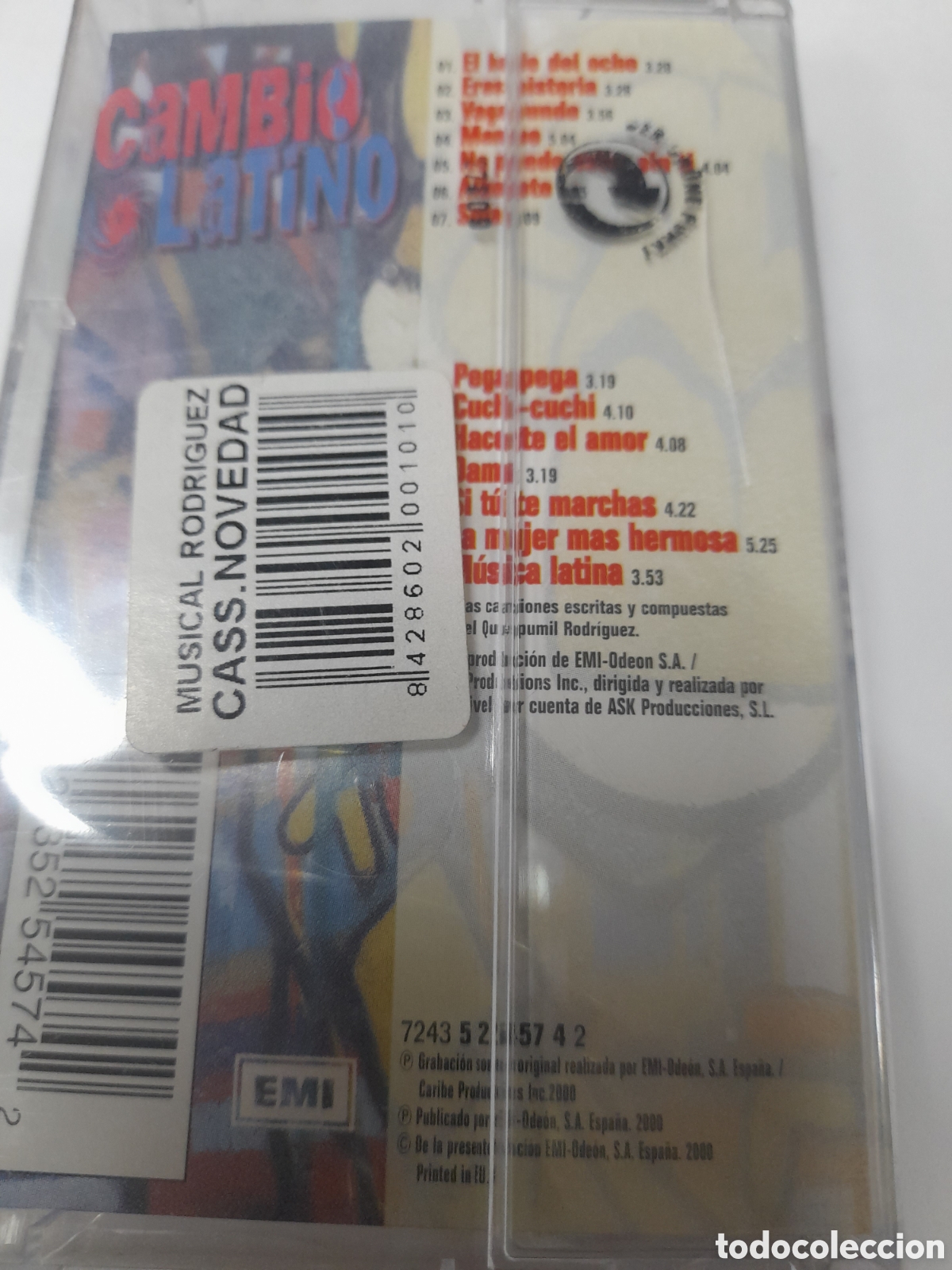 Casetes antiguos: CAMBIO LATINO......... - Foto 2