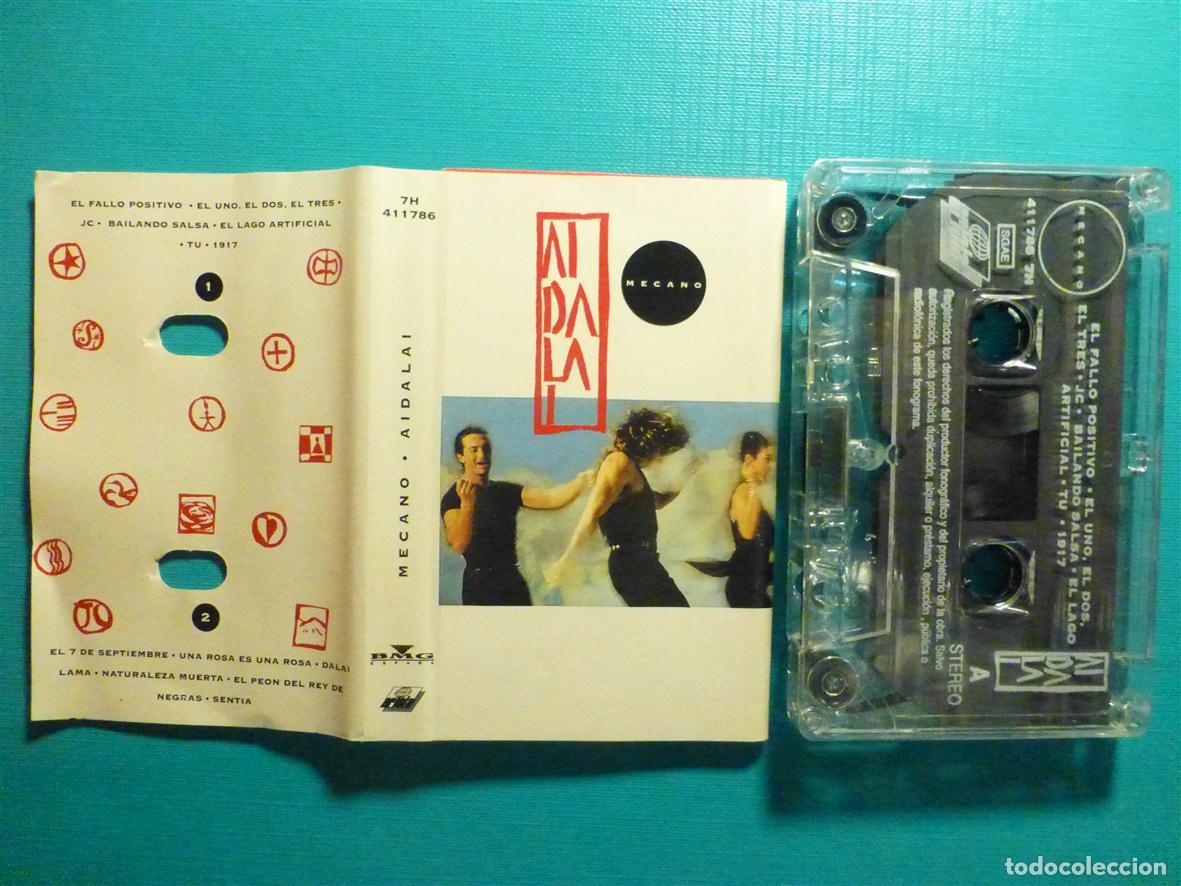 Casetes antiguos: Cinta de Cassette - Casete - Mecano - Aidalai - BMG Ariola 1991 - Pop Rock